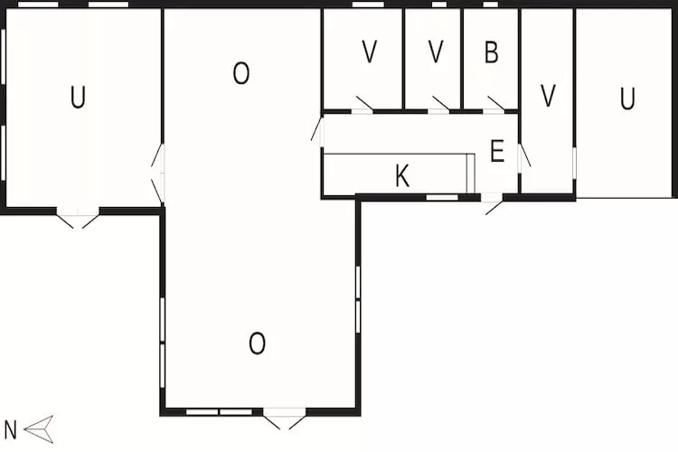 Maison de vacances pour 4 a Struer-Plan