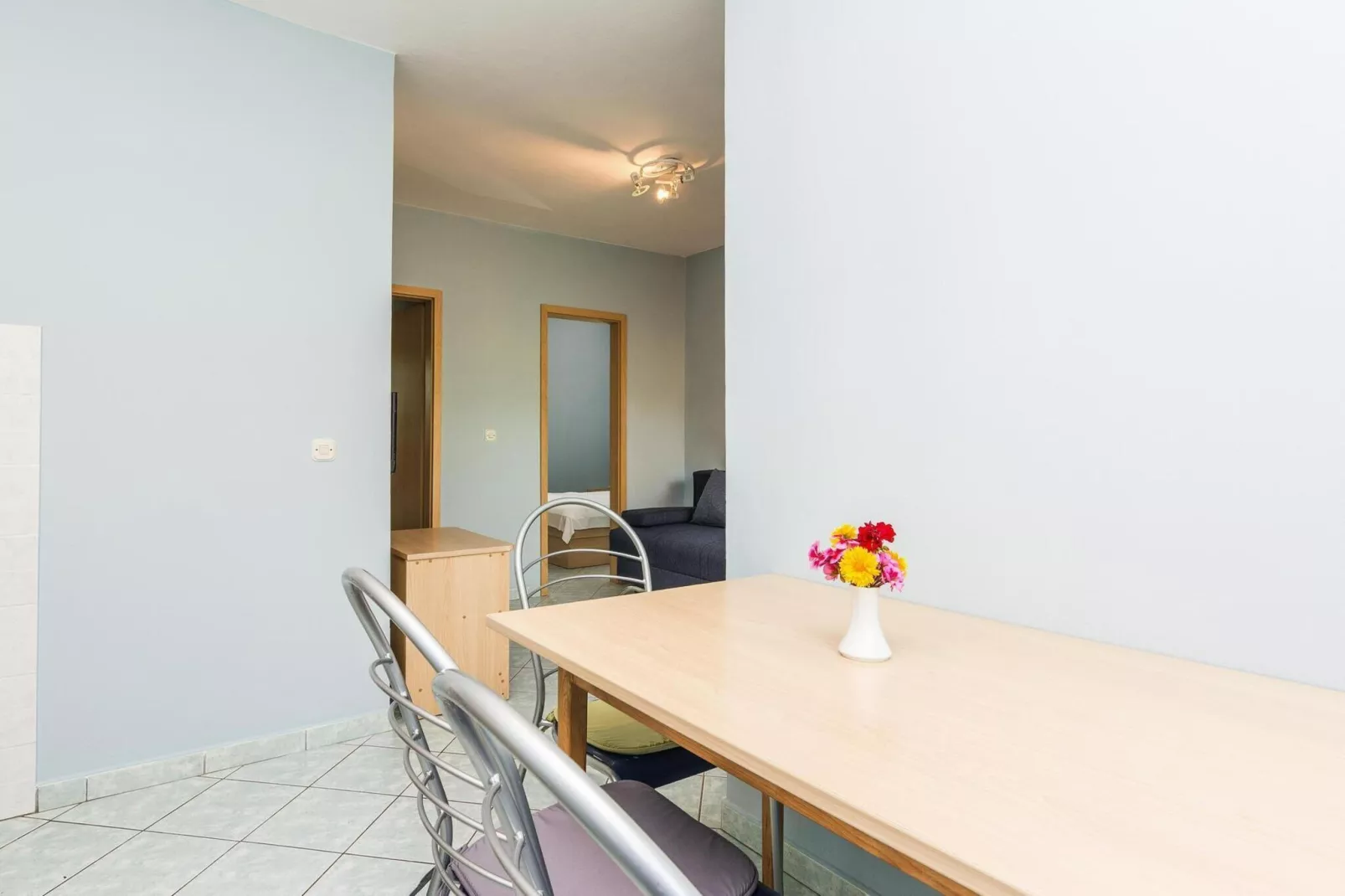 Apartments Albi, Zaton-A5, ca. 35 qm, bei Belegung mit 1-4 Personen-Esszimmer