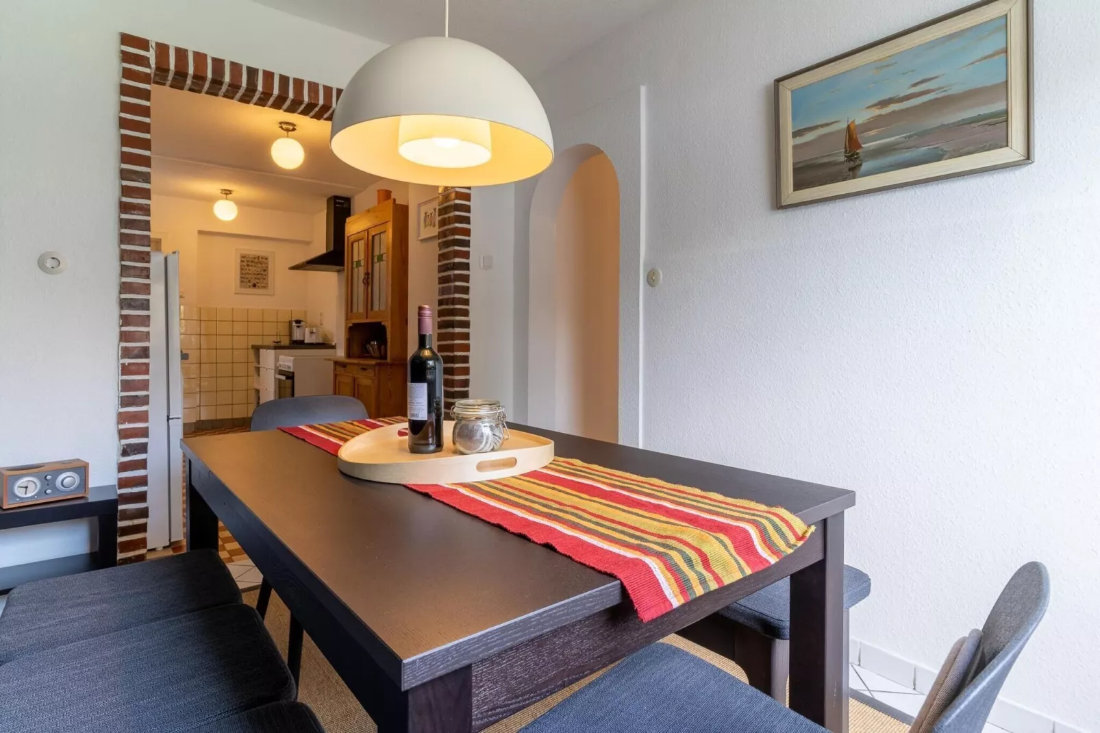 Ferienhaus Apfelgarten Garding-Esszimmer