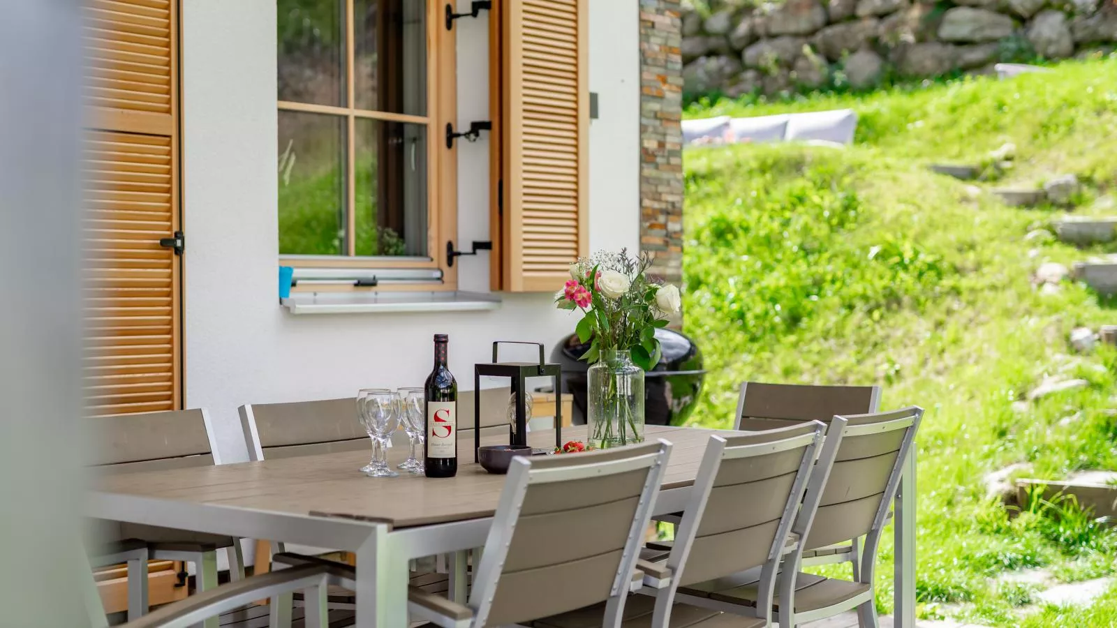 Chalet Amsel-Terrace balcony