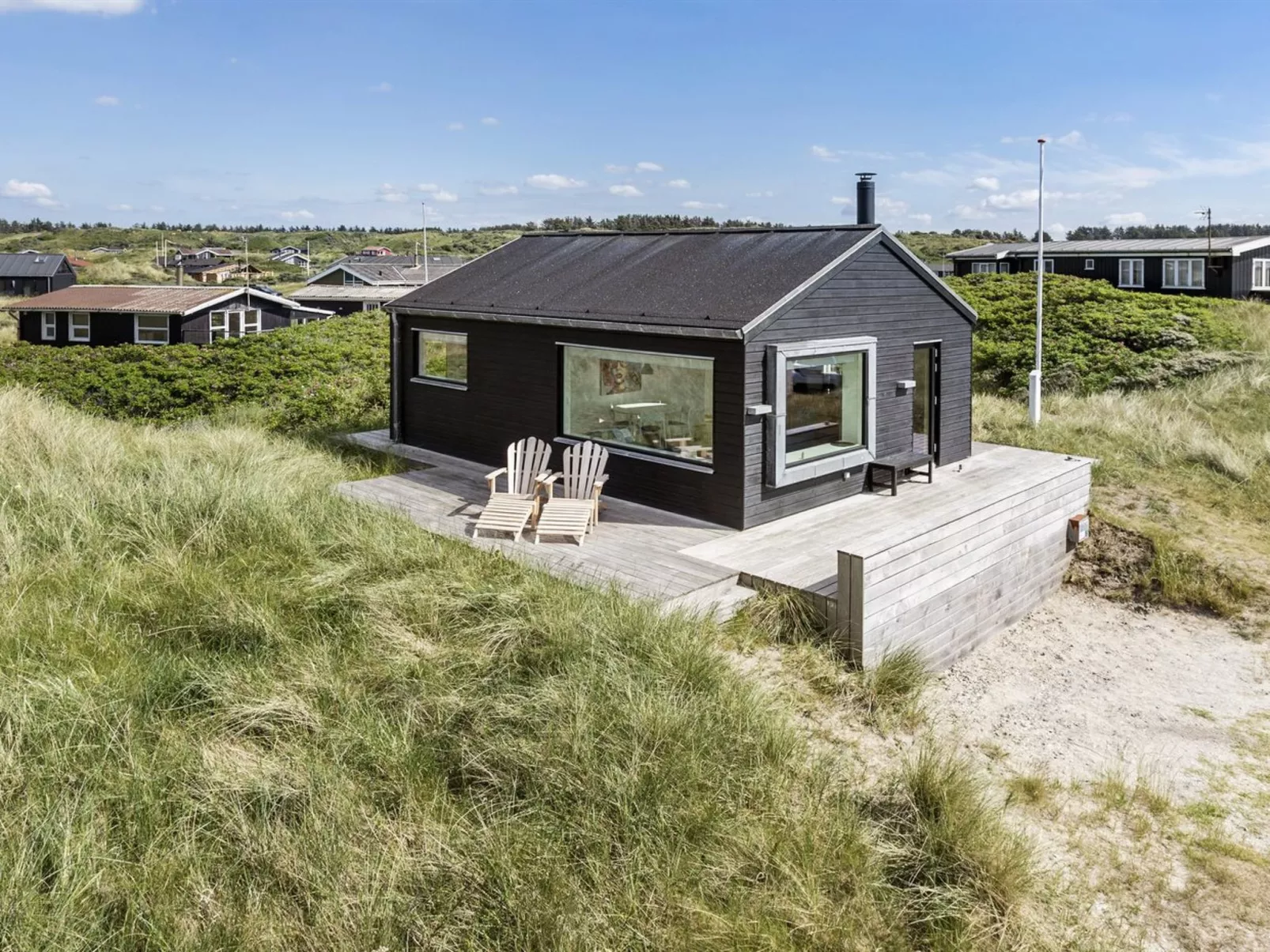 "Aaltje" - 65m from the sea-Draußen