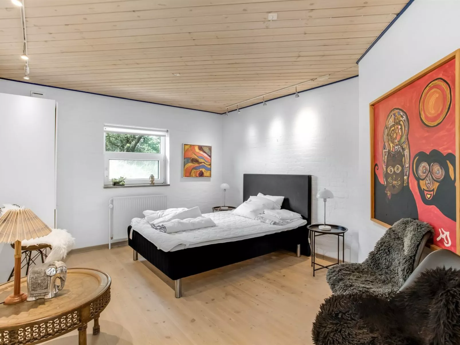 "Sjamme" - 1.2km from the sea-Inside