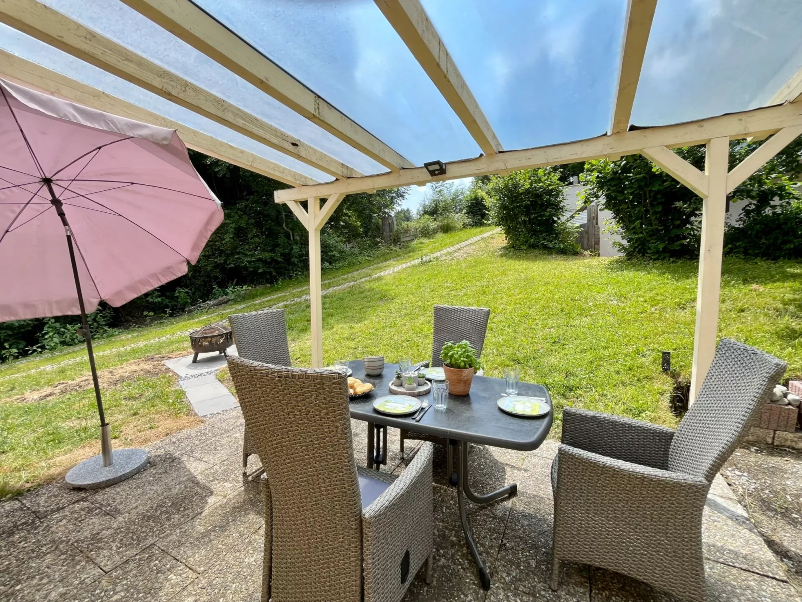 Ferienhäusle Nina-Draußen