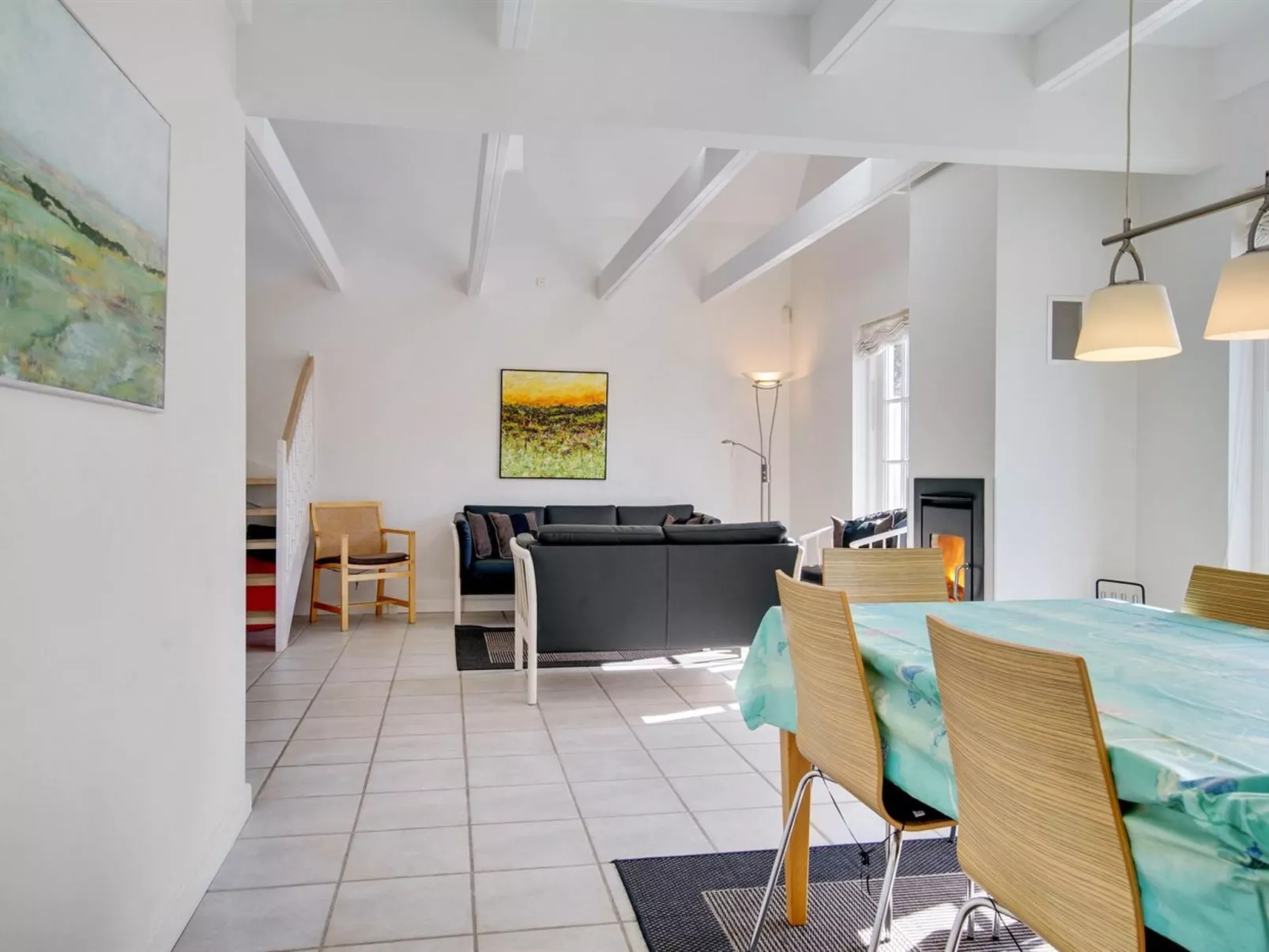 "Ønef" - 1km from the sea-Drinnen