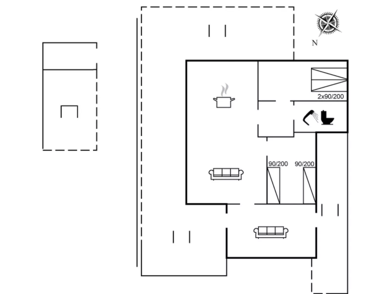 "Aarto" - 250m from the sea-Drinnen