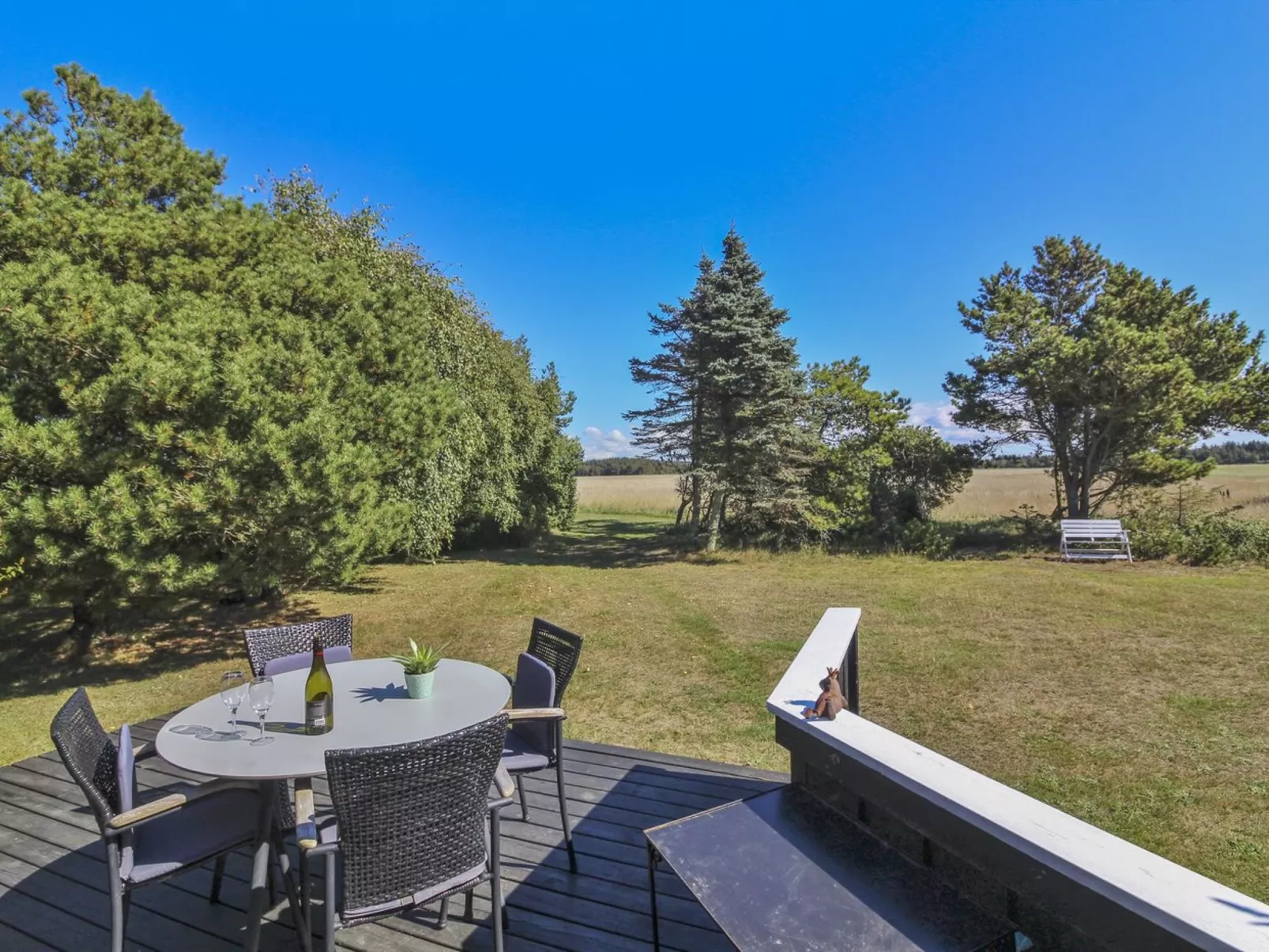 "Birgid" - 900m from the sea-Dehors