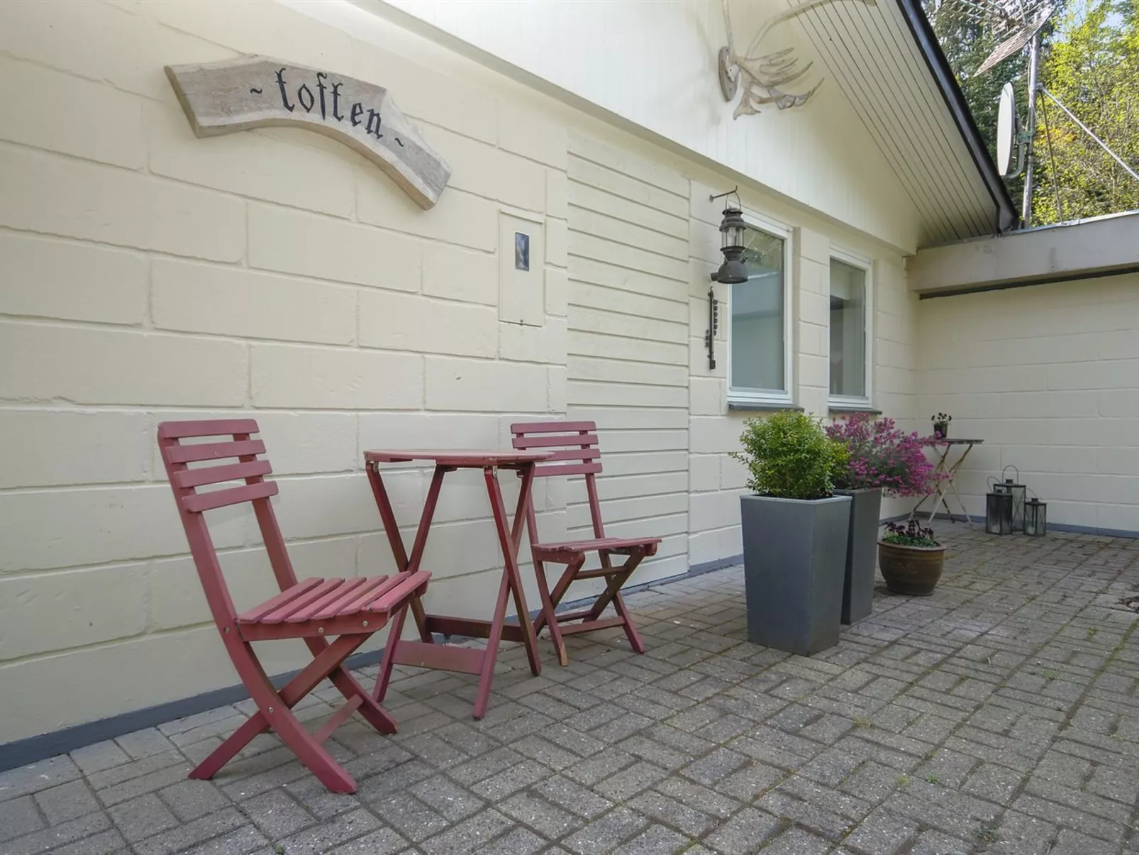 "Oberon" - 3km from the sea-Dehors