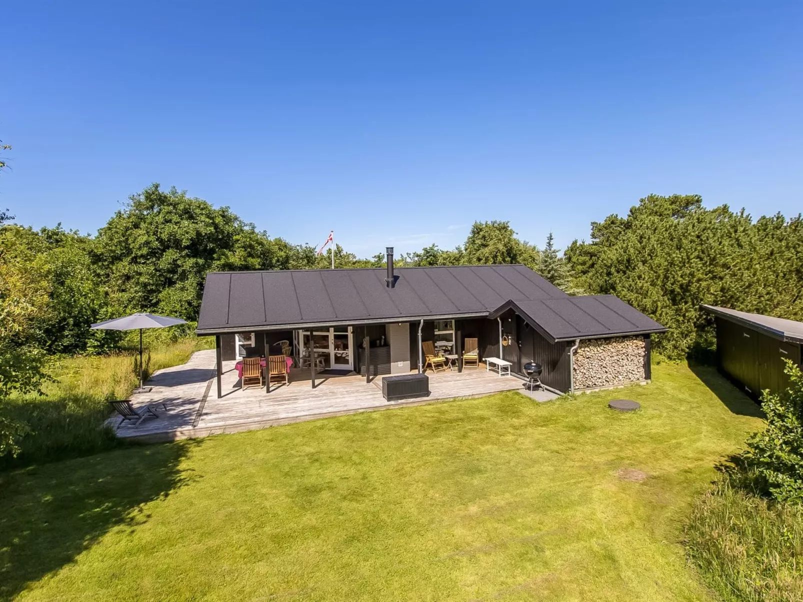 "Laerke" - 1.8km from the sea-Draußen