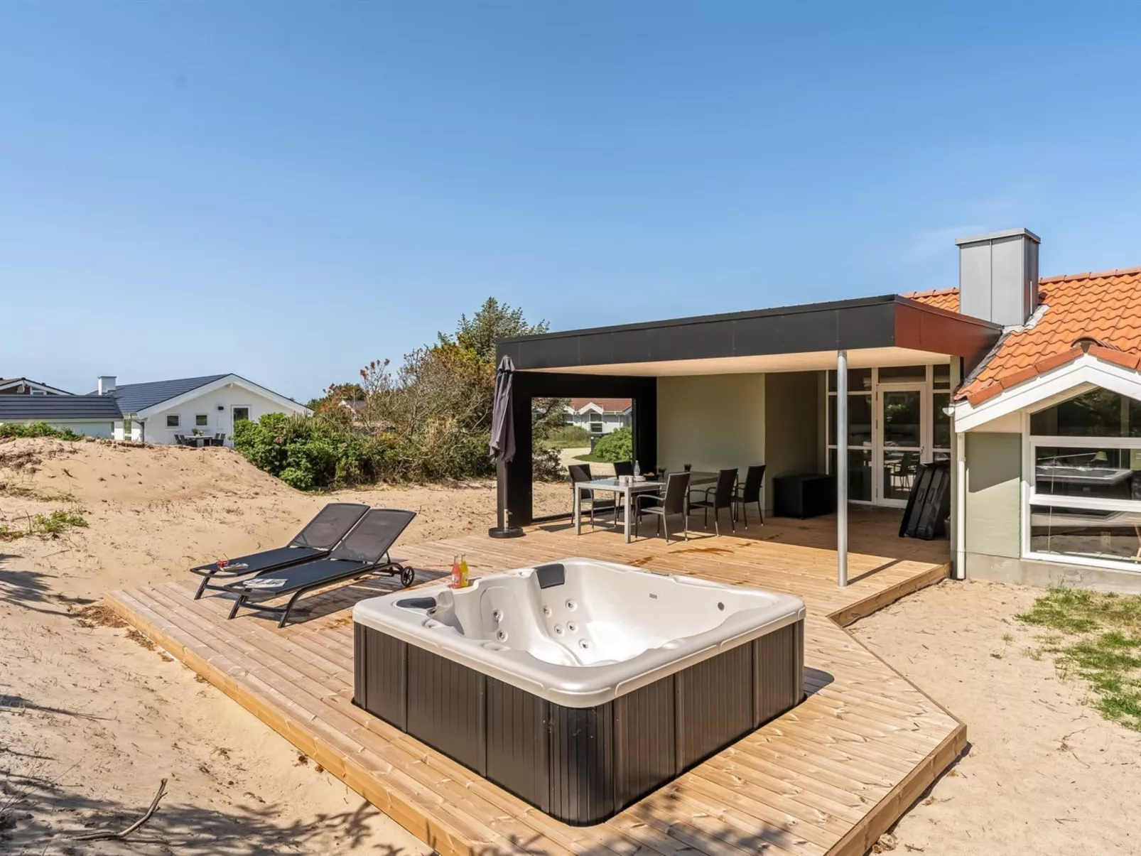 "Hariet" - 600m from the sea-Draußen