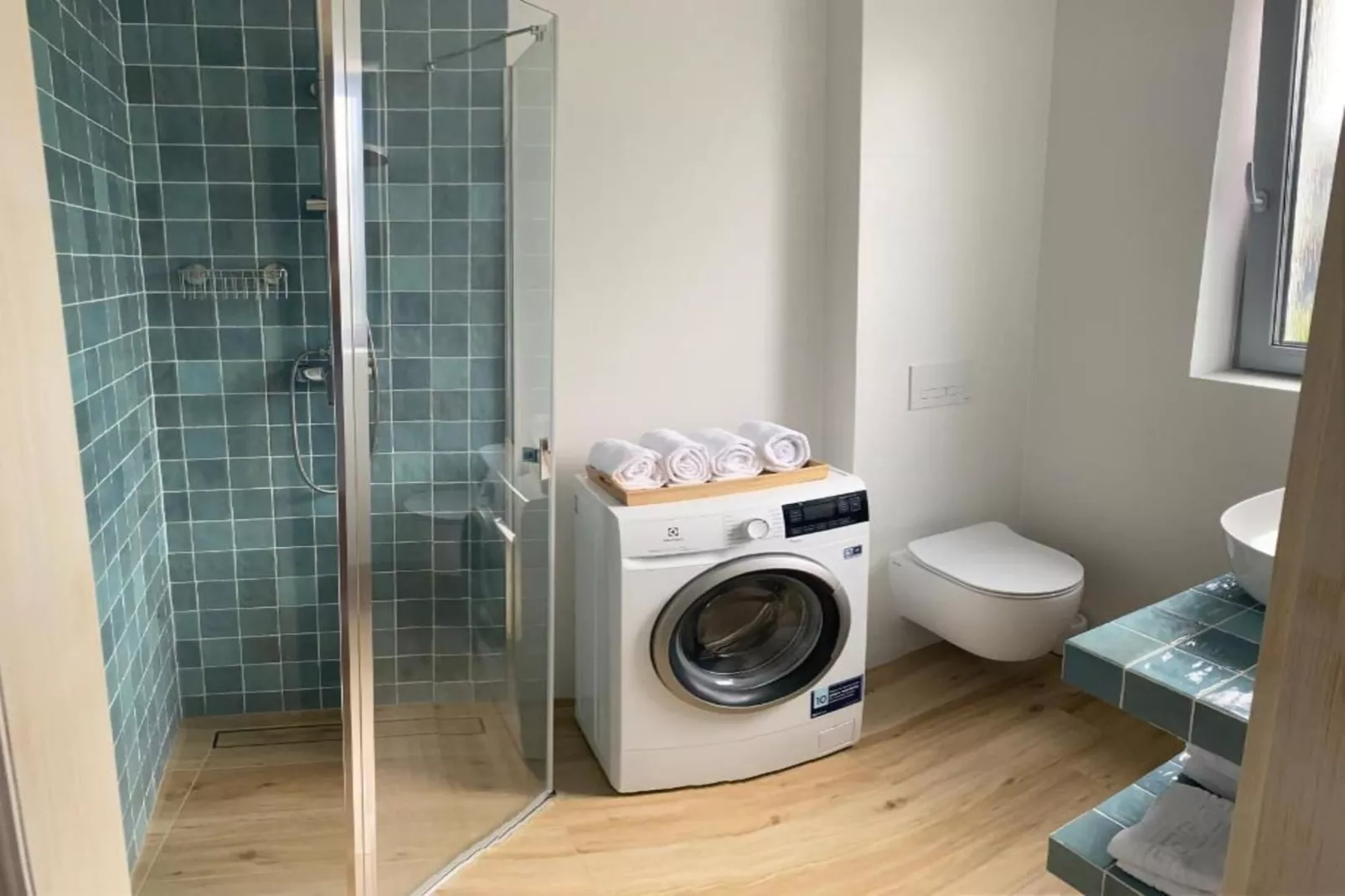 Apartament dla max 4 osób Grzybowo-Salle de bain