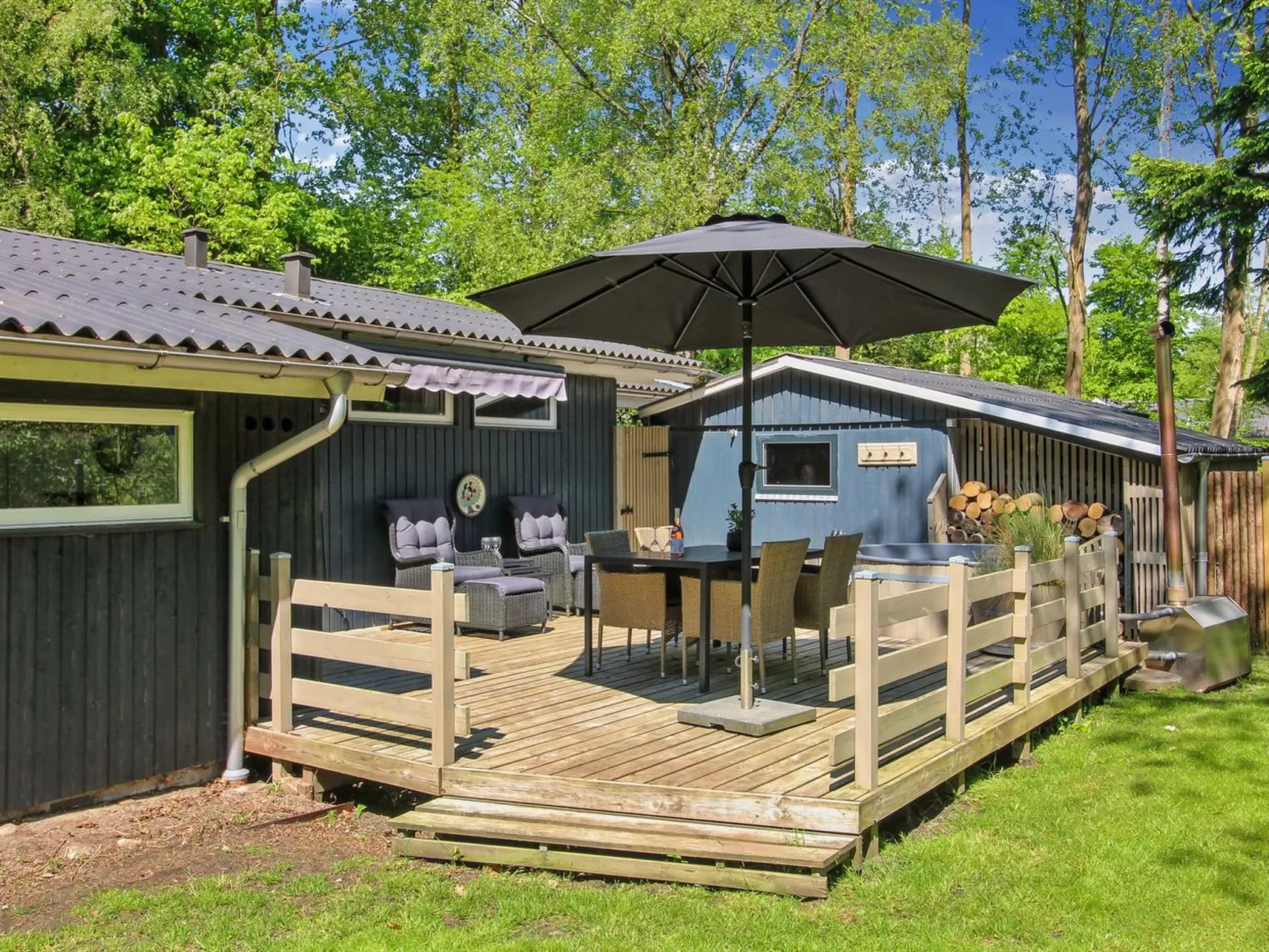 "Gretl" - 31km from the sea-Draußen