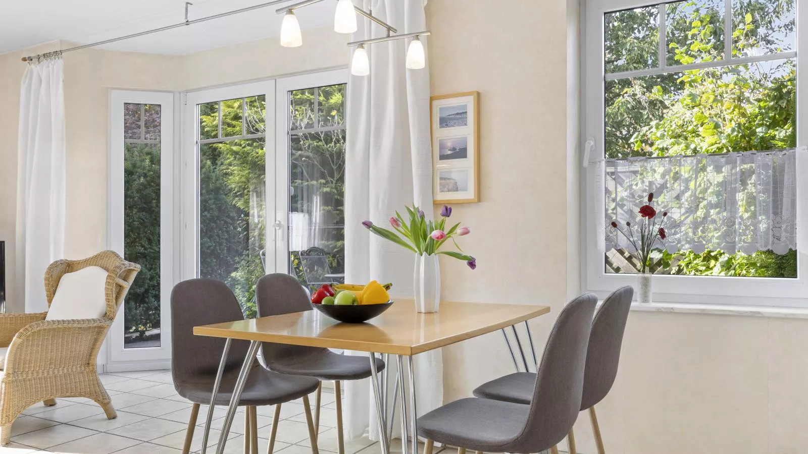 Nordlicht - Strandkorb EG-Salle à manger