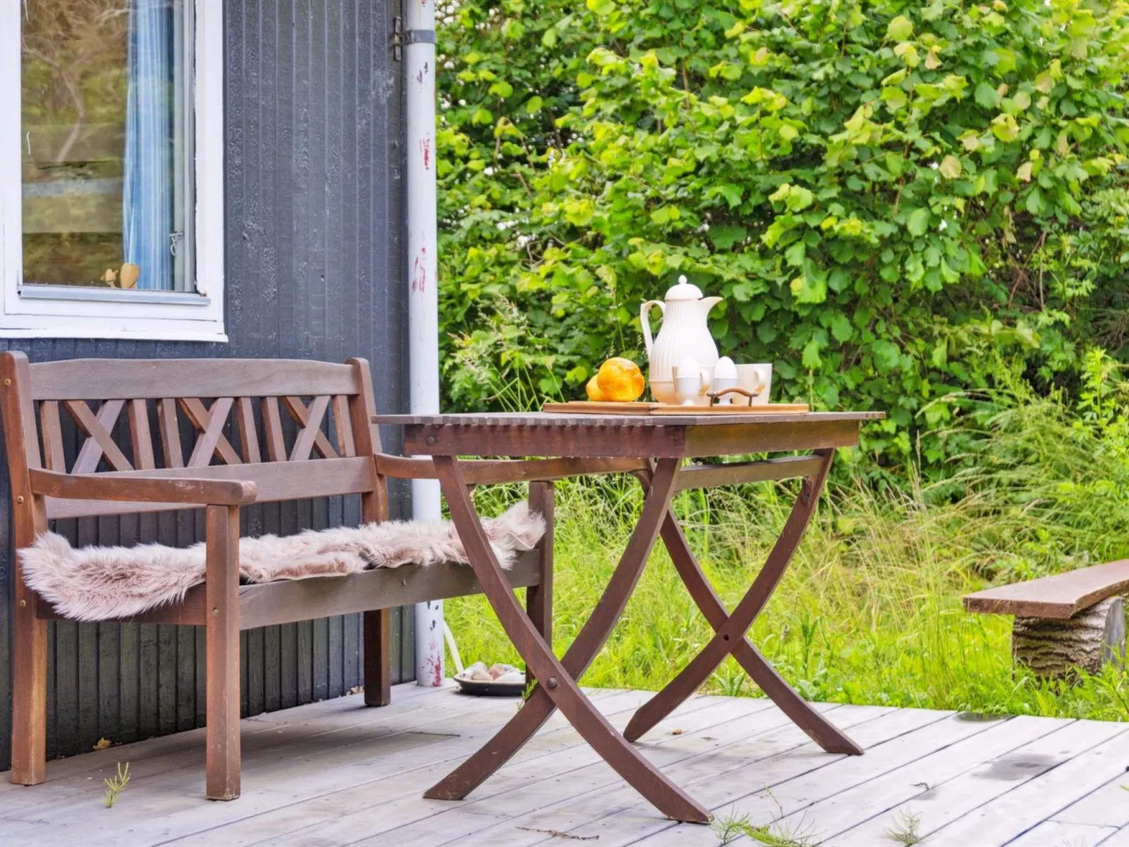 "Gærmund" - 700m from the sea-Draußen