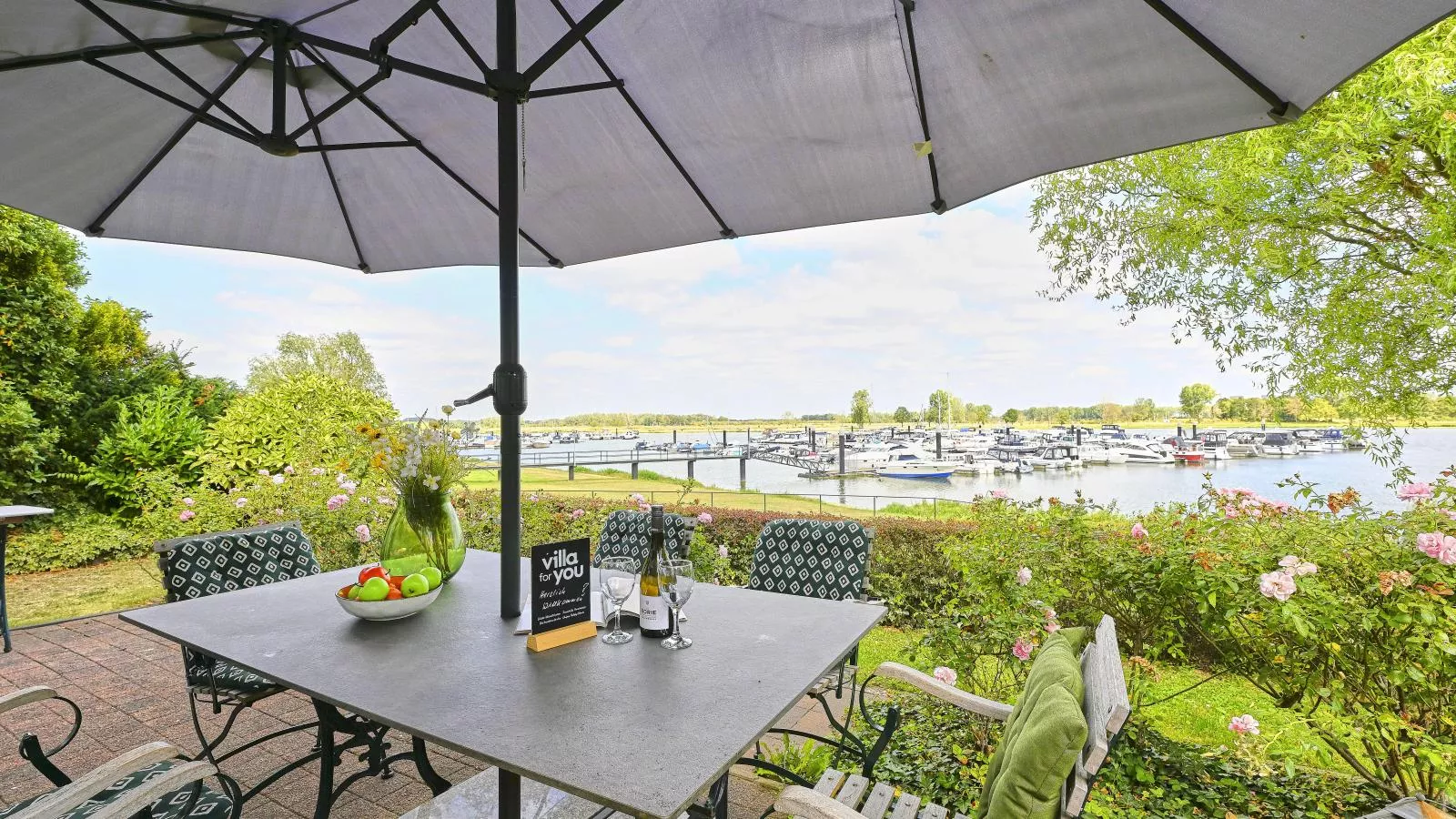 Rose Garden-Jardins en été