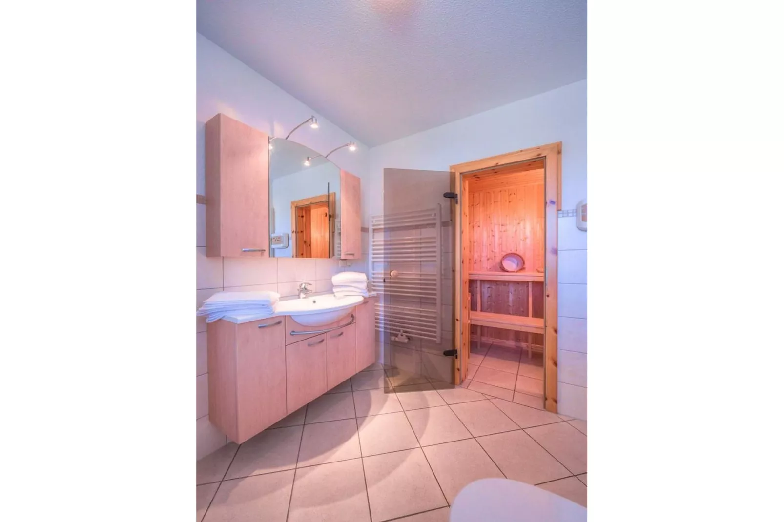 Kapitänshaus Gartendeck 64 qm Nr 412-Salle de bain