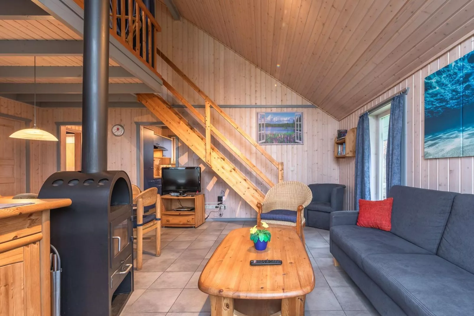 Ferienhaus Seeschwalbe-Classic 90 qm 3-Salon