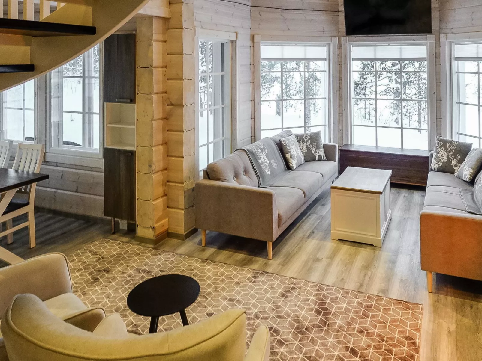 Villa tunturisopuli-Inside