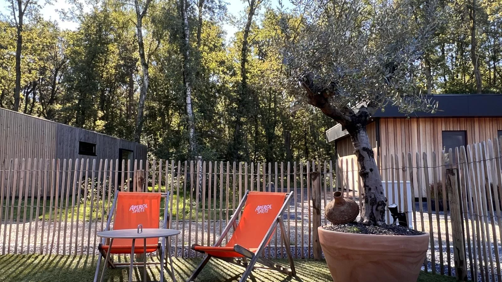 Aperol Spritz-Terrassenbalkon