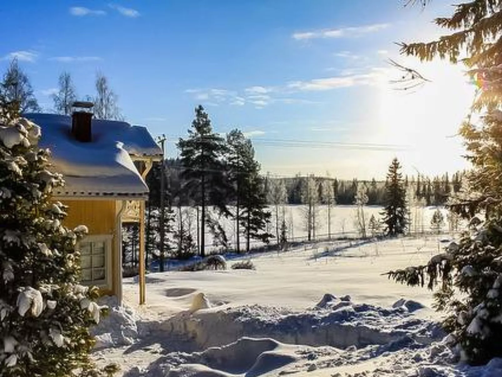 Keitaanniemen lomamökki-Dedans