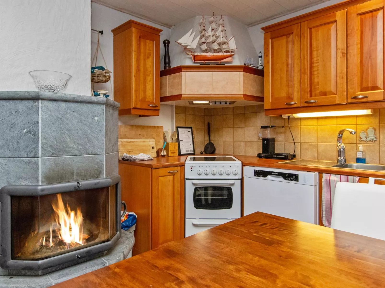 Villa blomvik-Dedans