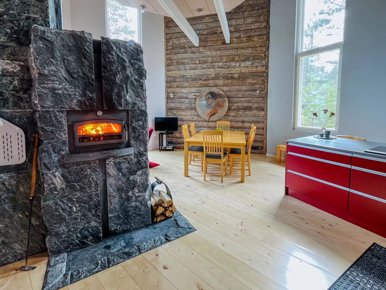 Huvila lomaonni-Inside