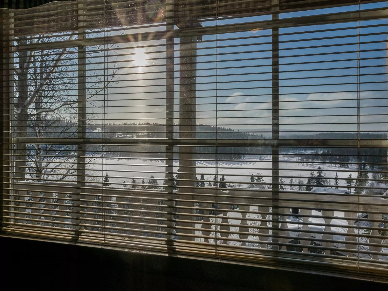 Aurinkoalppi 11a paritalon yläkerta-Dedans