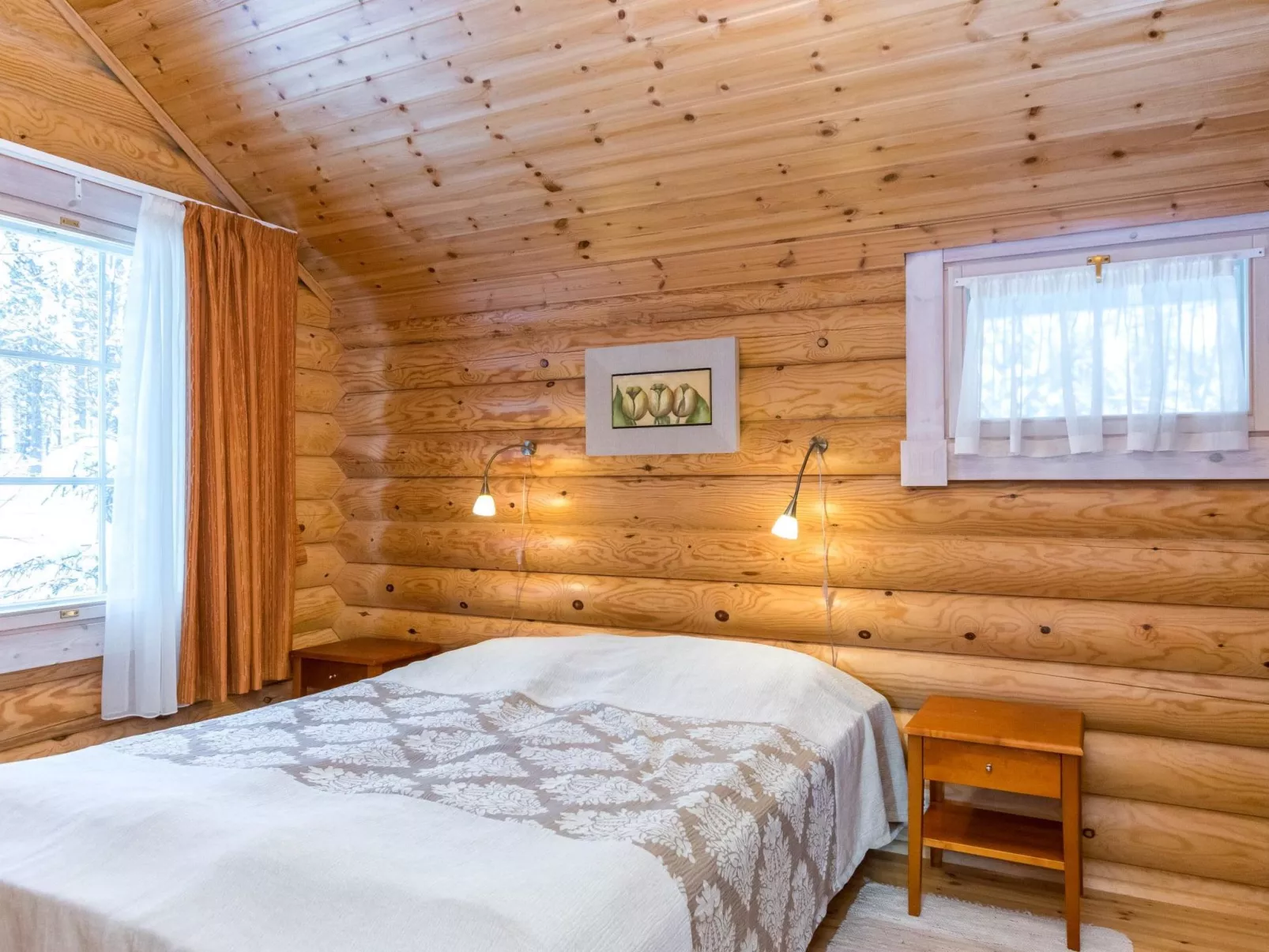 Hallantähti mökki-Dedans