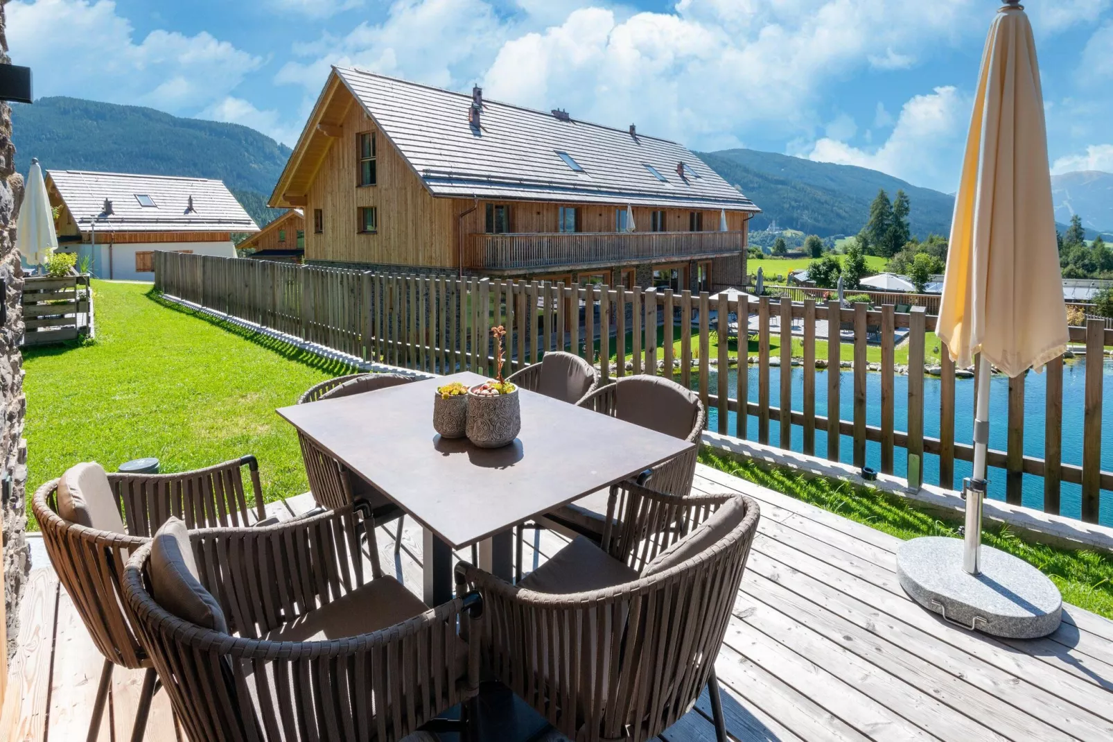 Das Große "Anna am See" - Terrasse/Balkon