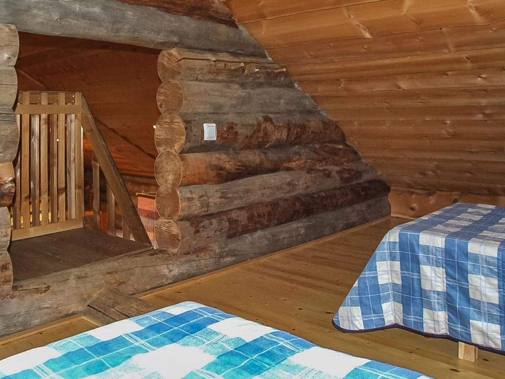 Honkapirtti, vuotunki-Dedans