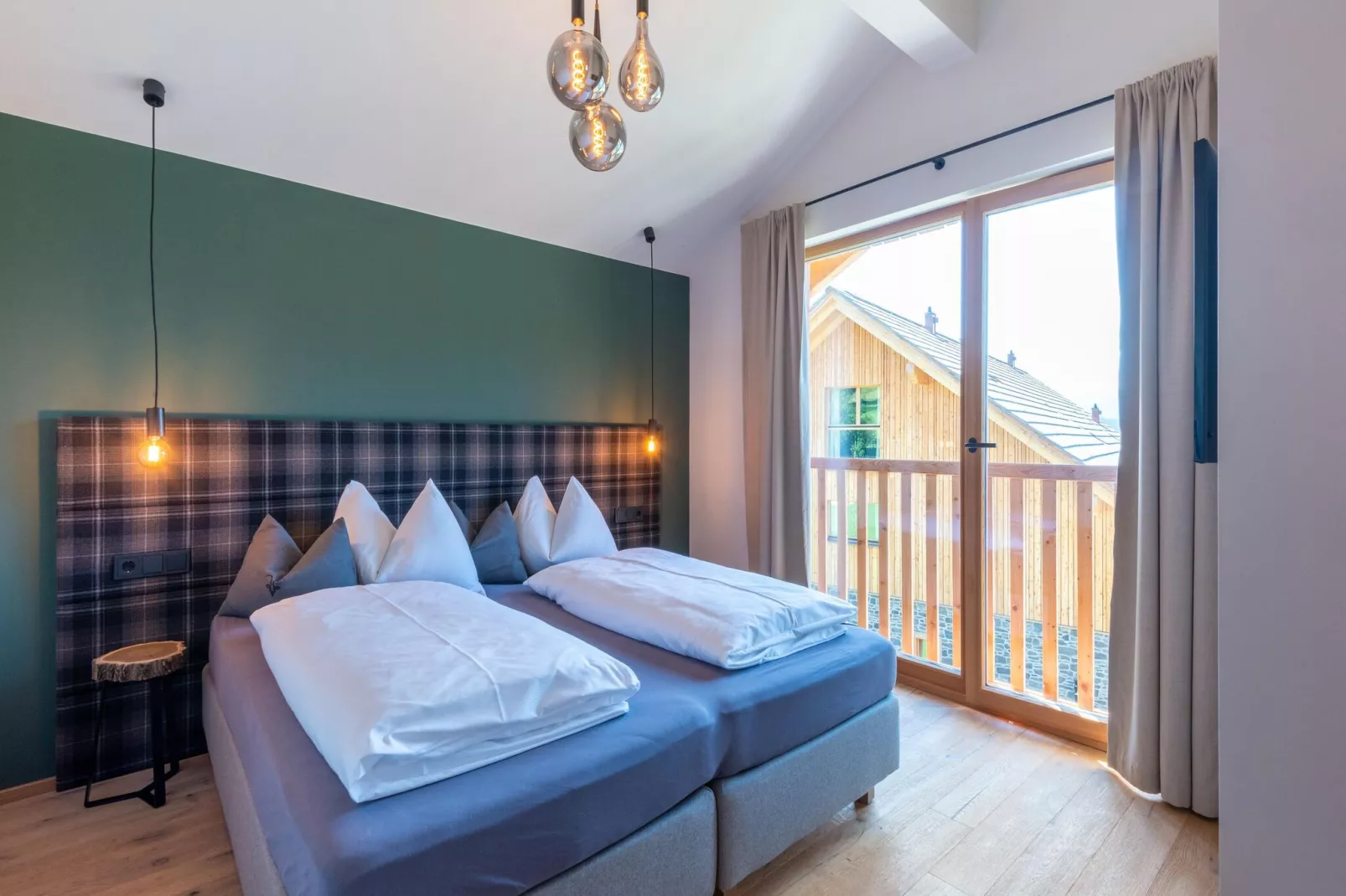 Das Jedermann "David am Berg" - Schlafzimmer
