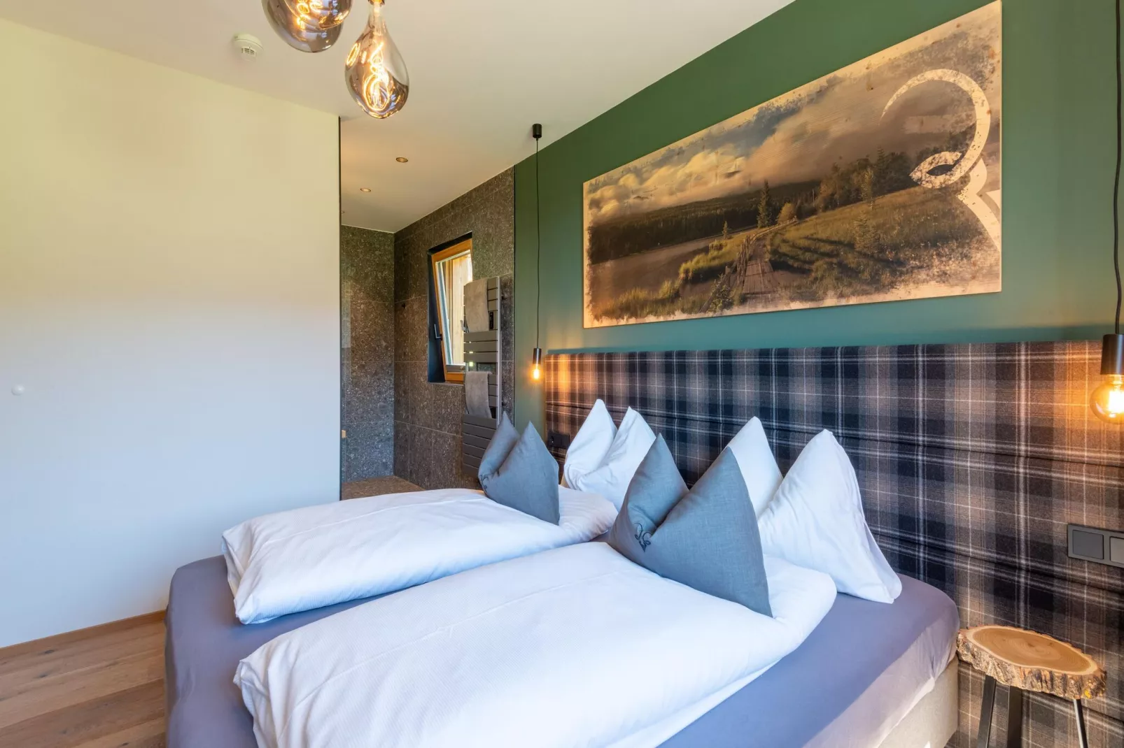 Das Jedermann "David am Berg" - Schlafzimmer