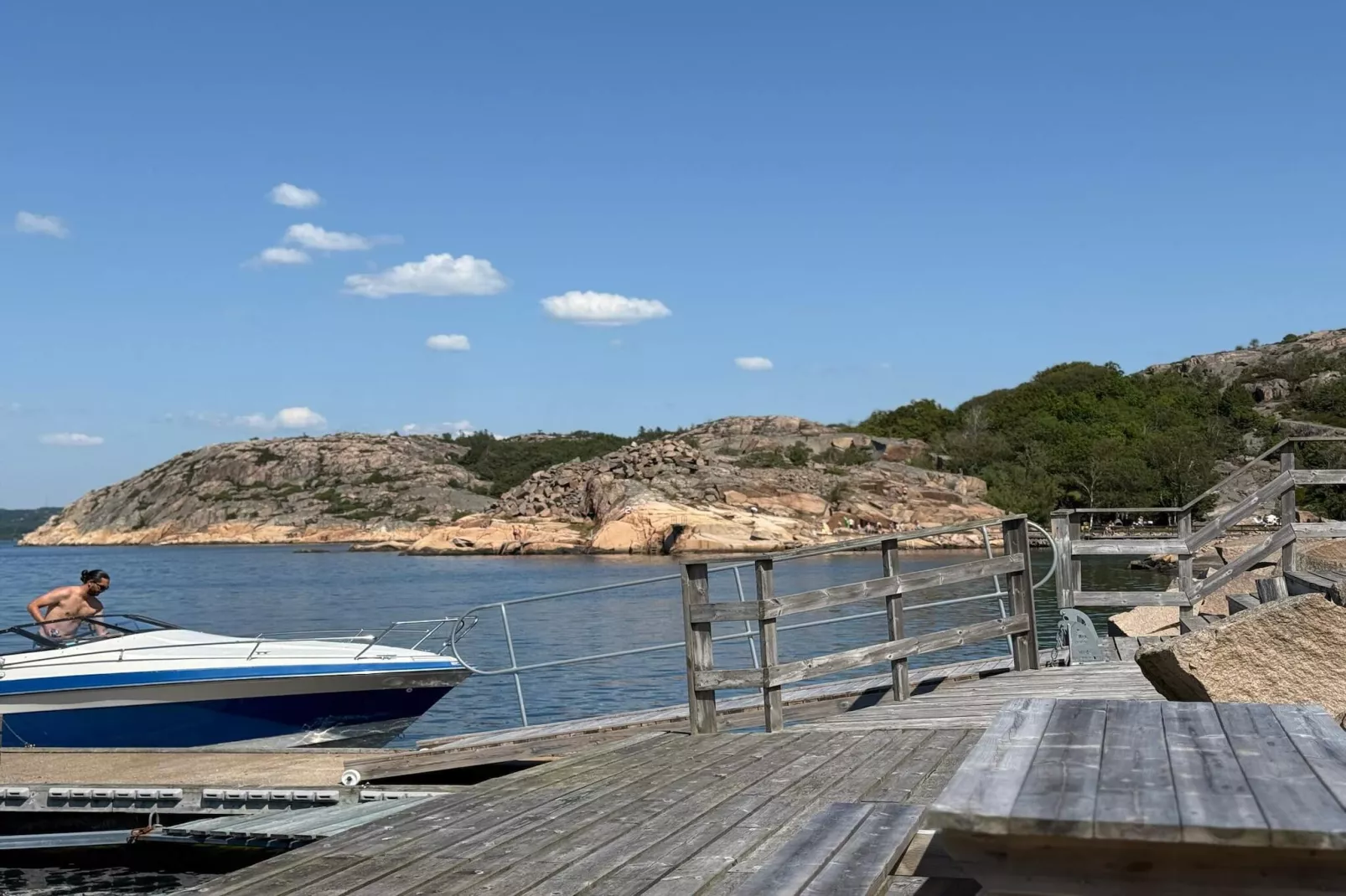 Maison de vacances pour 5 a BRASTAD - Vue sur l'eau