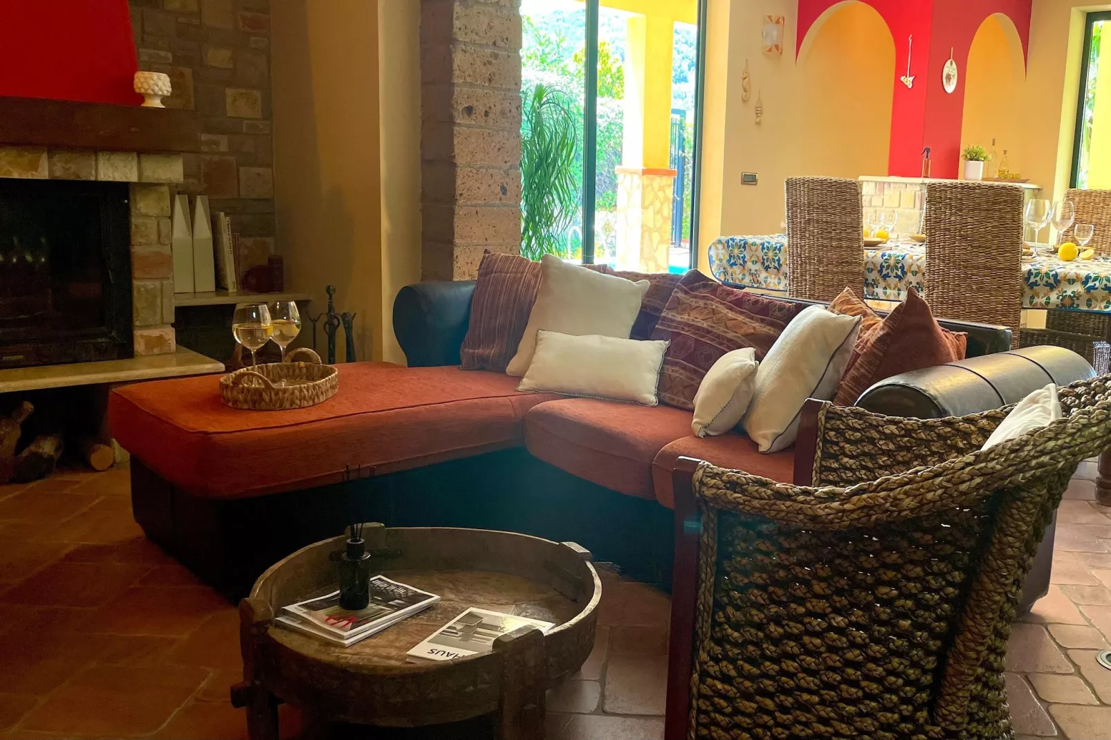 Villa Melograno-Living room