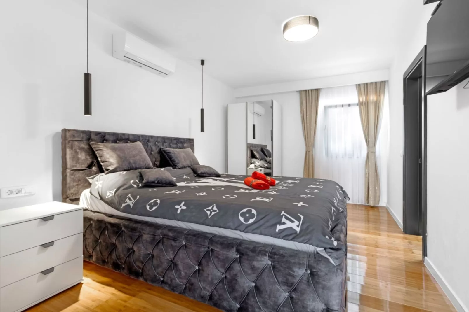 Villa Pool House Fancy - Villa With Private Pool-Chambre