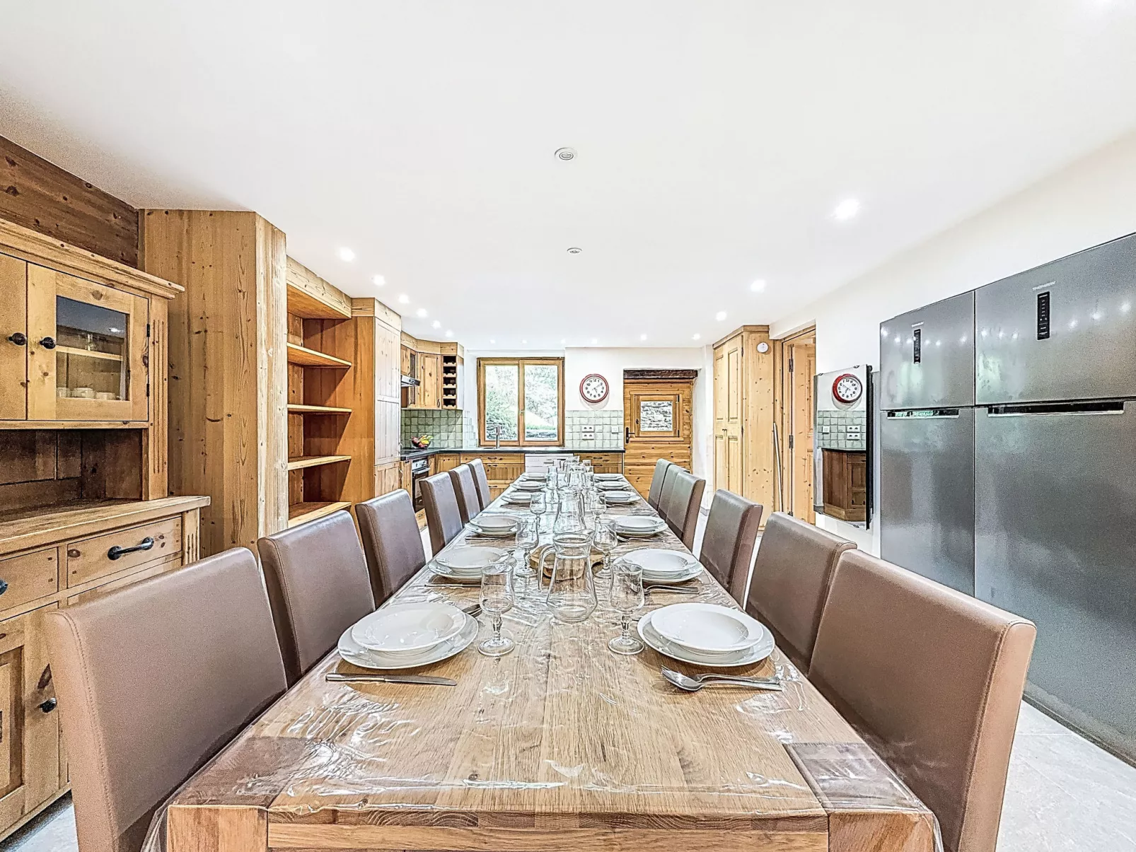 Chalet La Bergerie-Drinnen