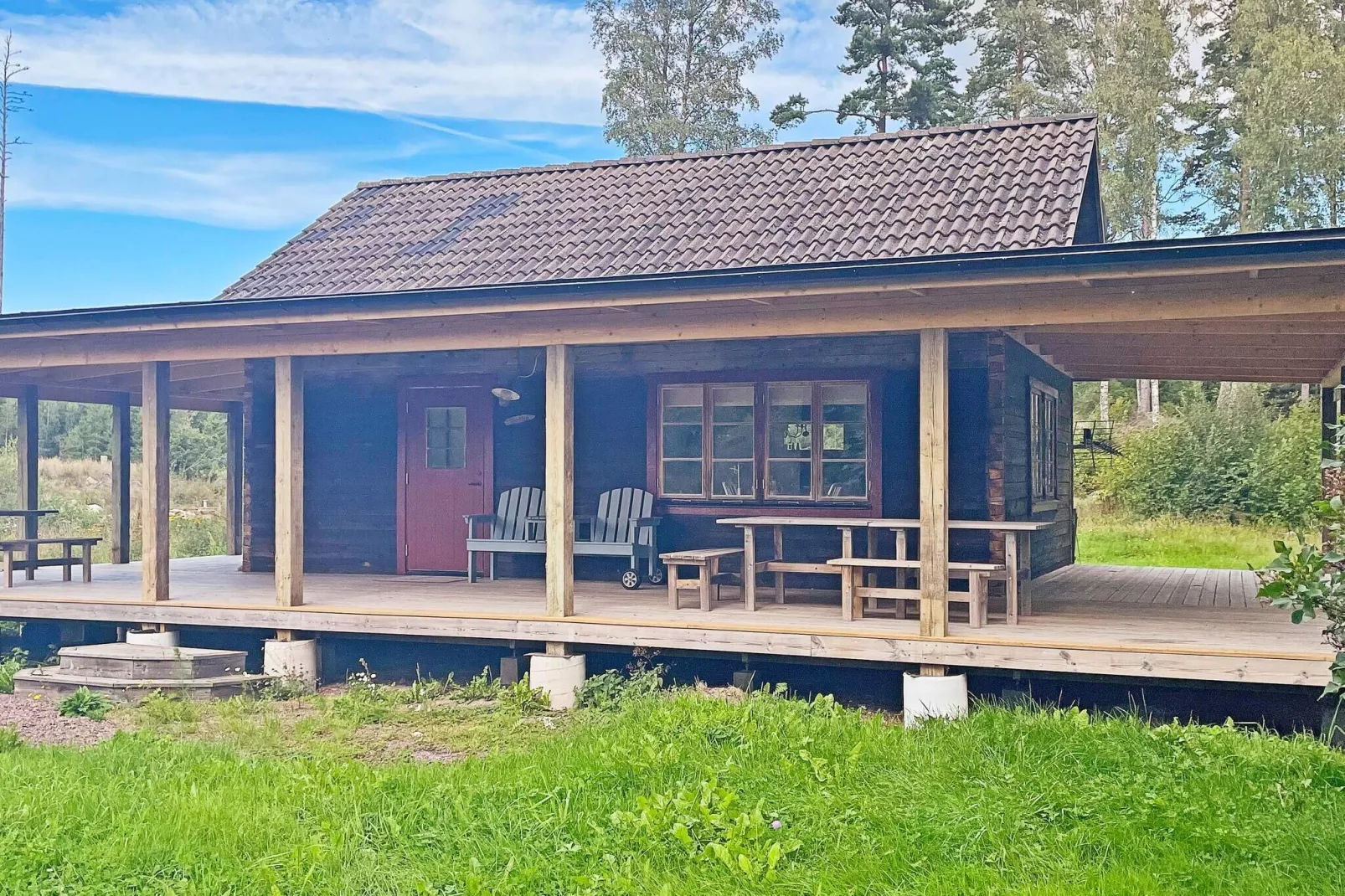 4 Personen Ferienhaus in TRANÅS-By Traum-Außenbereich
