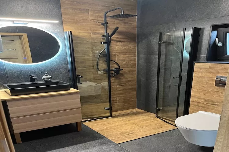 Domki wakacyjne dla 8 osób w Mielenku-Bathroom