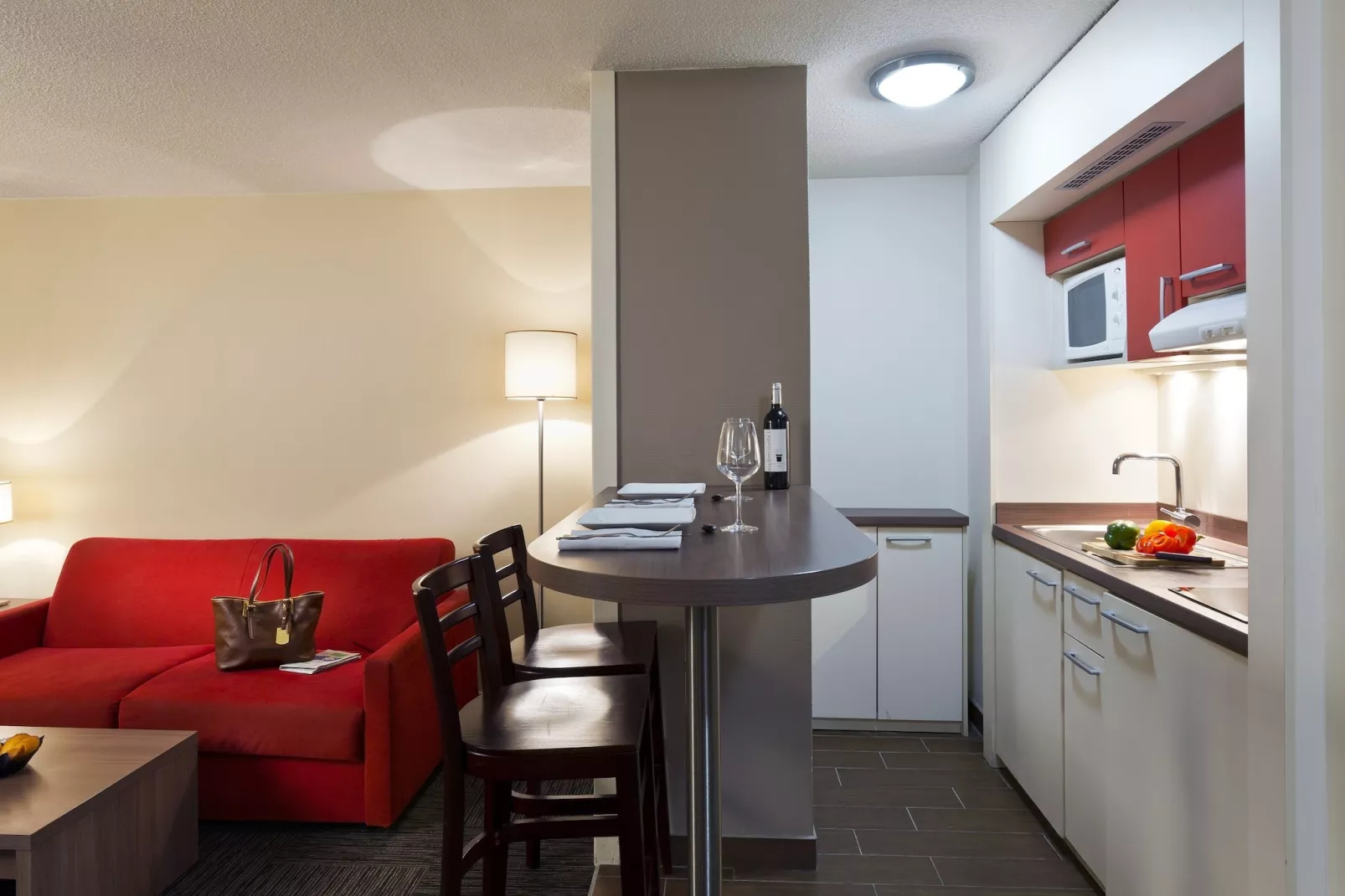 1-Bedroom Apartment - LA RESERVE-Kitchen
