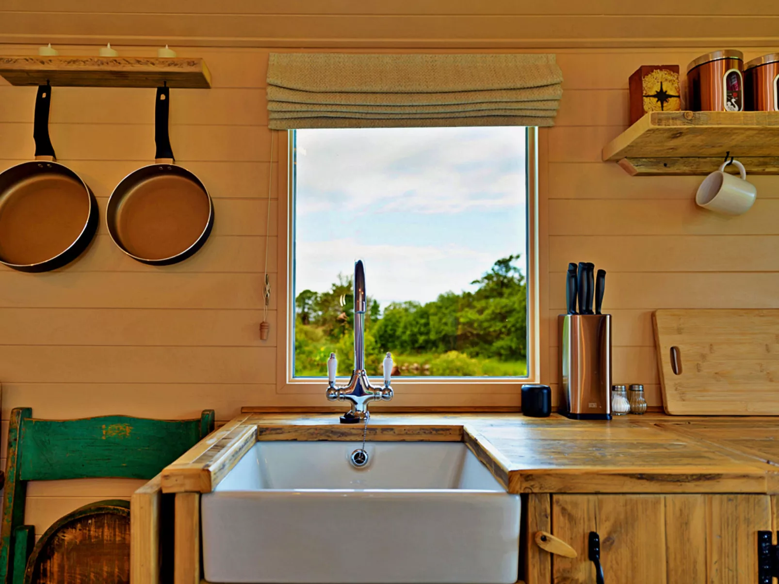 'Marared' Gypsy Hut-Dedans