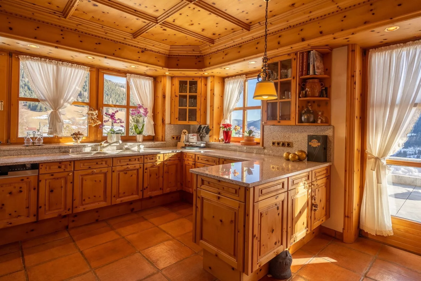 Bad Kleinkirchheim Lush and Spacious Villa with Indoor Pool and Wellness - Seven Bedroom Villa-Kitchen