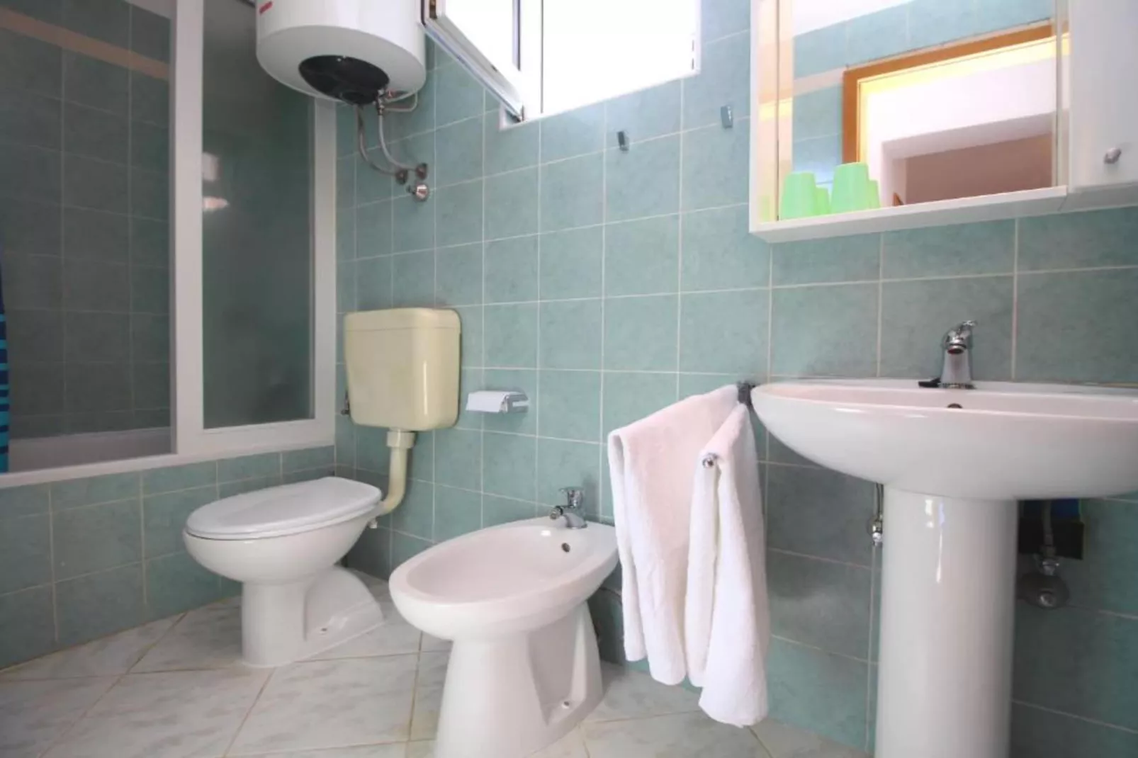 Apartments Butković - Studio Apartmetn (A4)-Bathroom