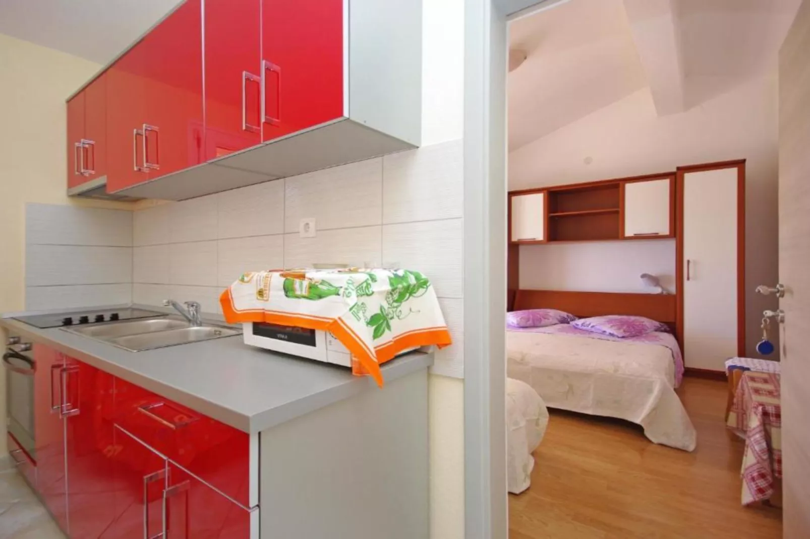 Apartments Ribarević  - Studio with Balcony-Im Freien