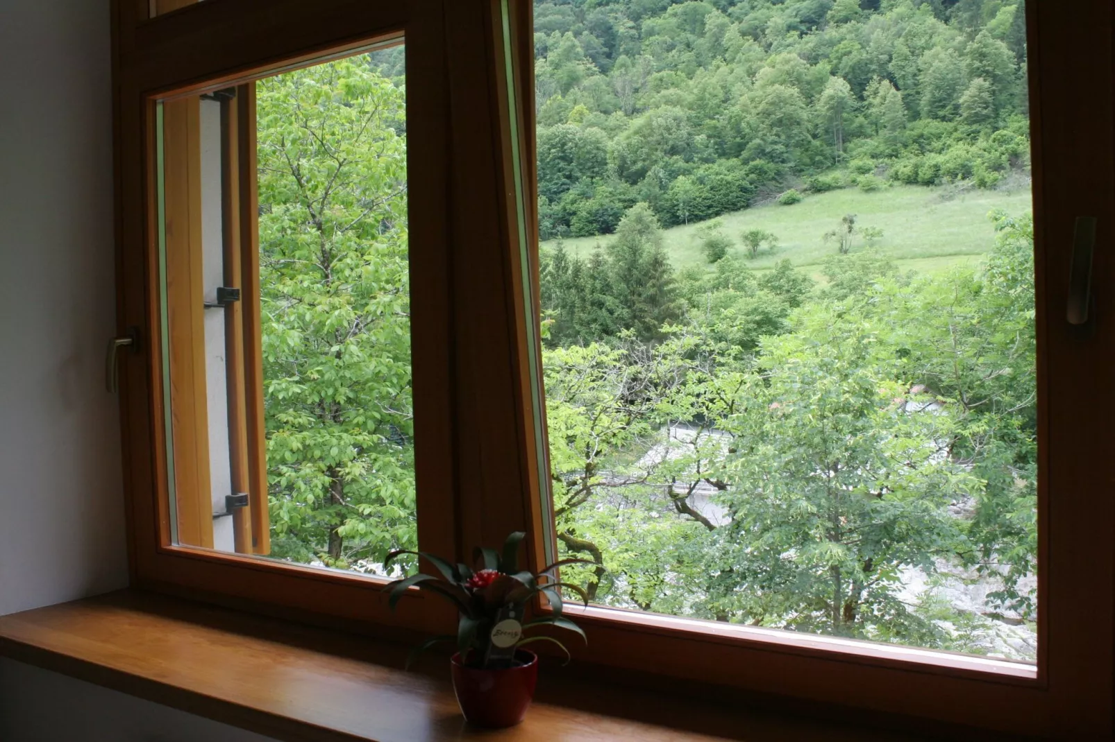 Riverside Rustic Ridge Apartments with Balcony - Two Bedroom Apartment with Balcony-Bedroom