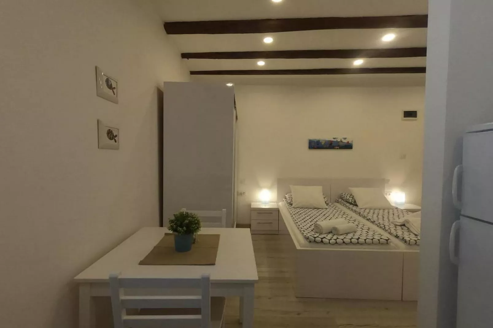 Apartments Blue Lavender - Studio Apartment-Bedroom