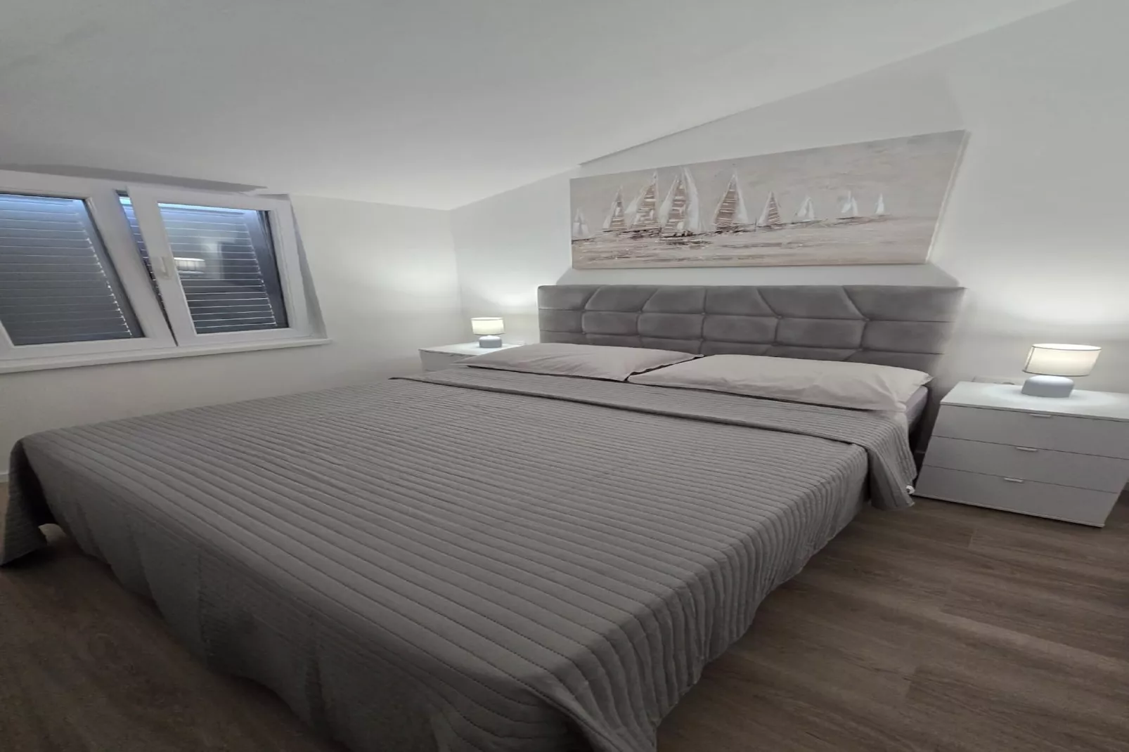 Apartments Ivankovic - One Bedroom  Apartment with Terrace-Chambre