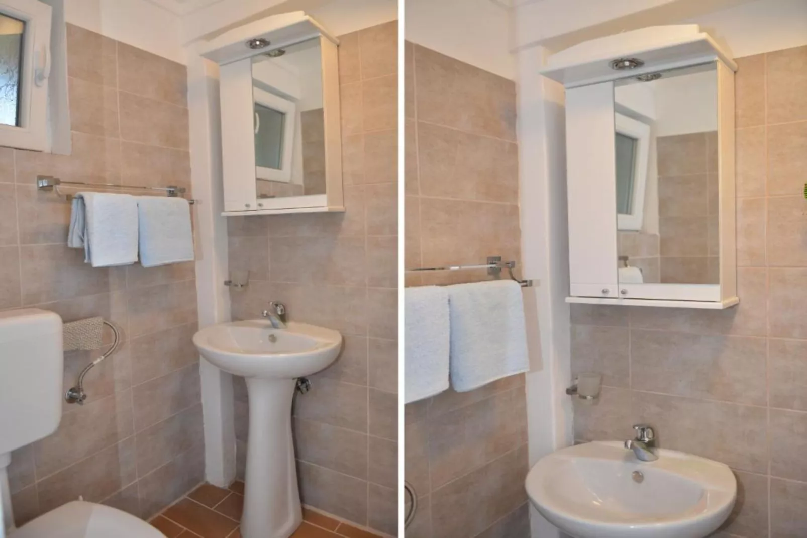 Tivat Bliss Apartments Close to Beach - Studio with Balcony-Badezimmer