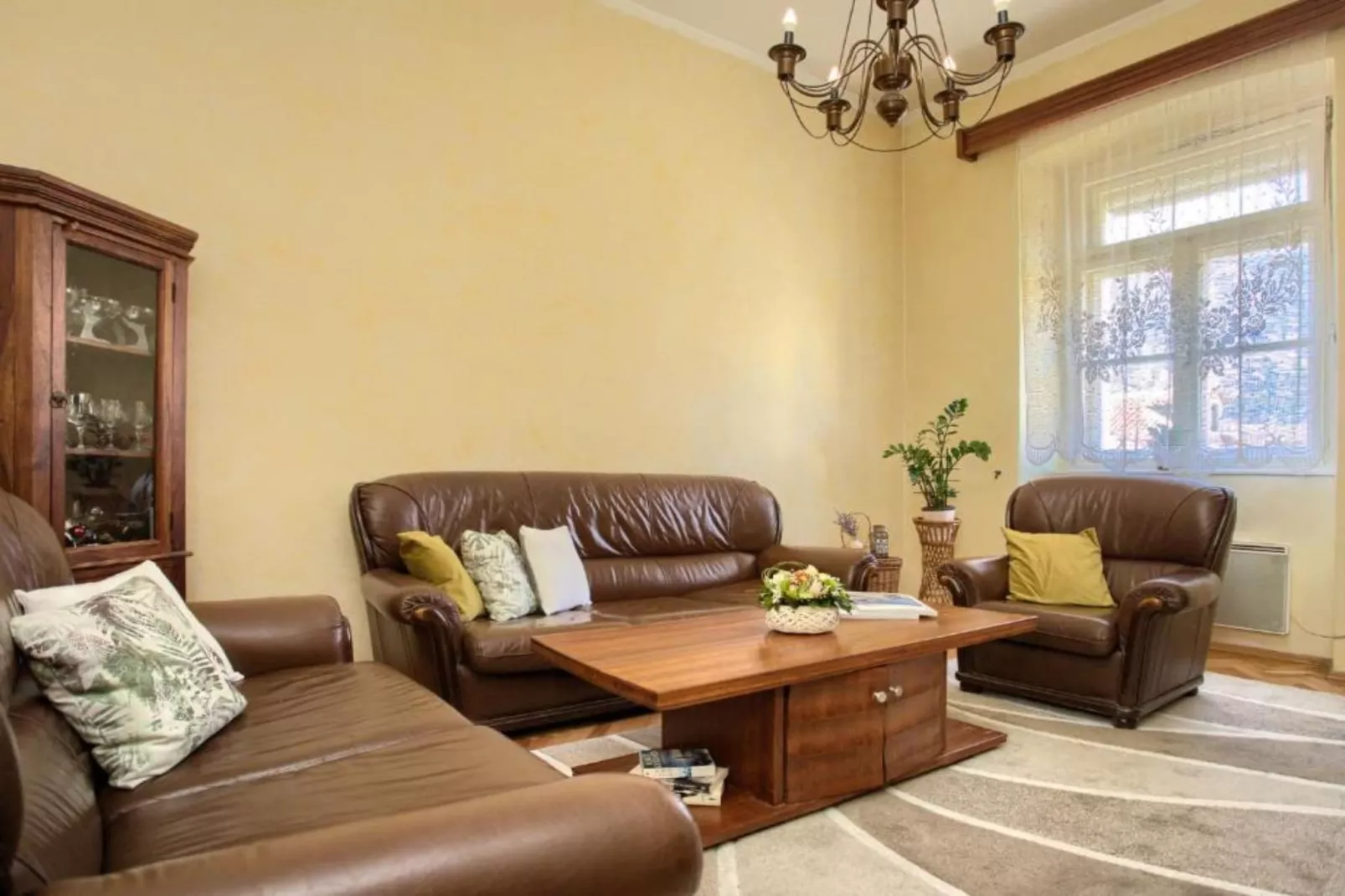 Kotor Old Town Charm Apartment - Two Bedroom Apartment-Living room