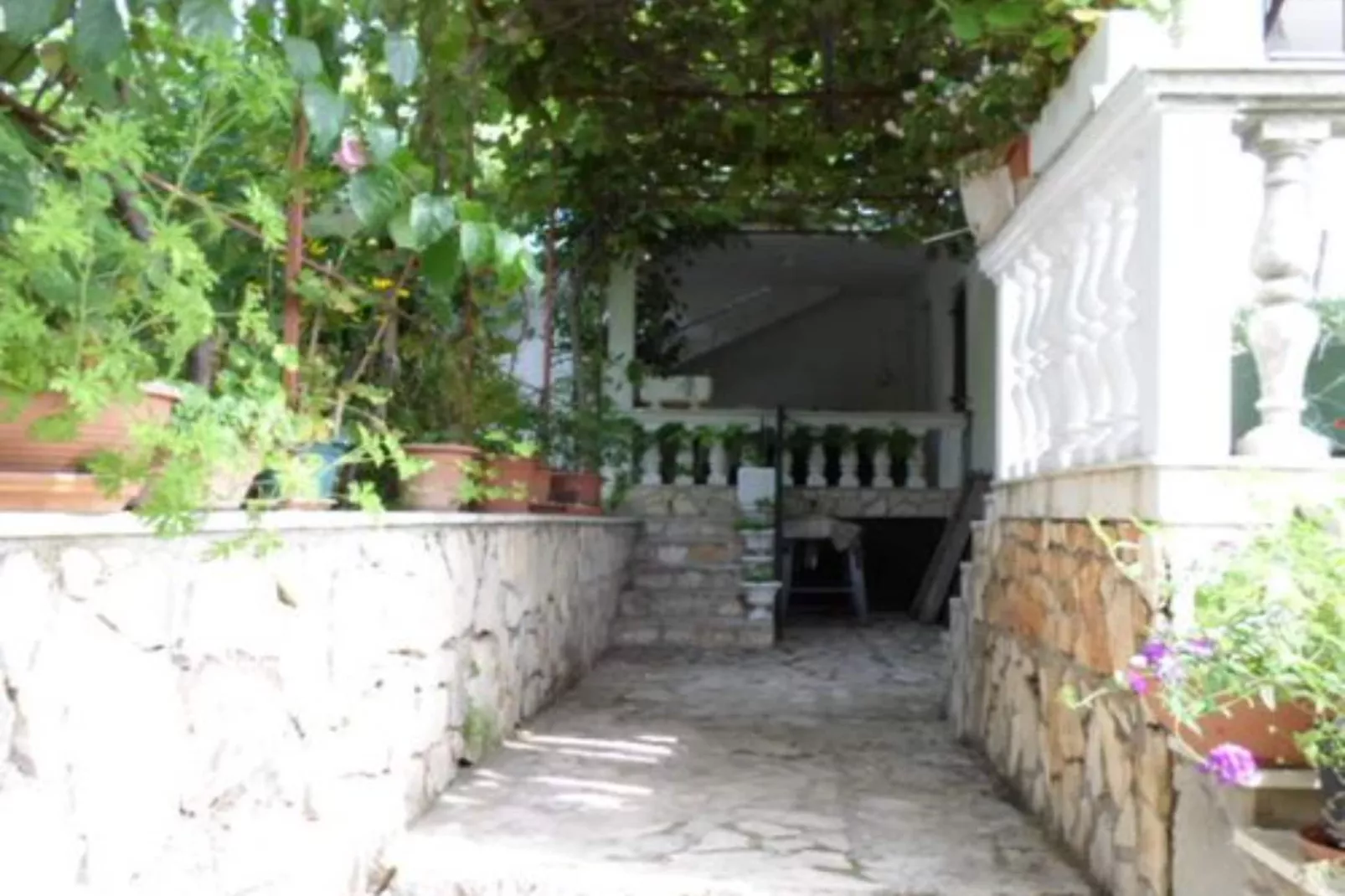 Apartments Miki Rogoznica - Classic Two Bedroom Apartment with Terrace-Im Freien