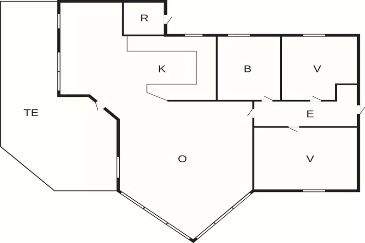 5 etoiles maison de vacances a Eskebjerg-Plan