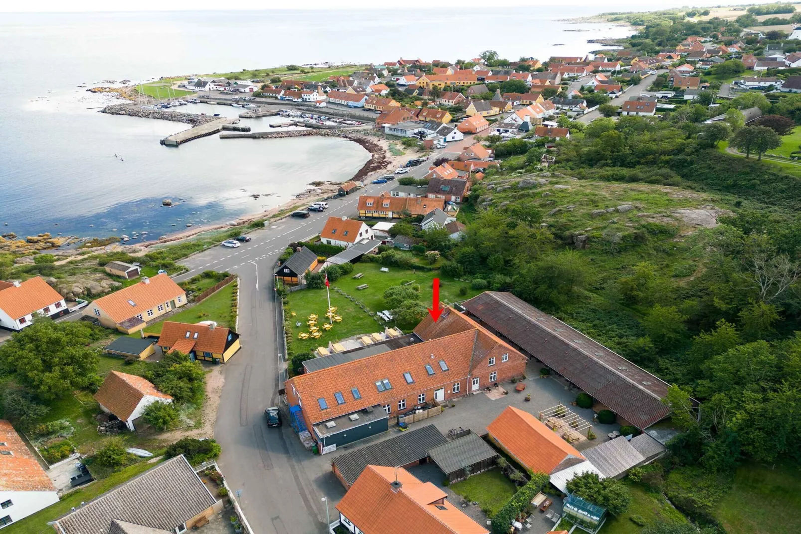 5 Sterne Ferienhaus in Svaneke-Im Freien